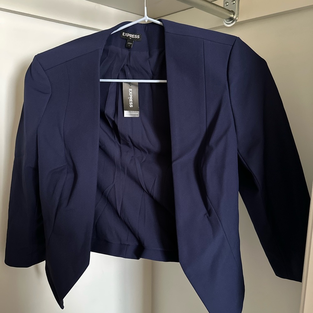 Express Women's Navy Blazer